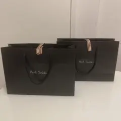 Paul Smith 袋 2/縦型カラフルストライプ袋1＋リボン３本