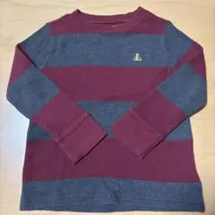 ベビーGap 長袖Tシャツ　ボルドー　BabyGap
