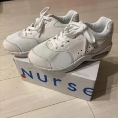 NURSE ナーススニーカー 3966 ホワイト 23.5cm