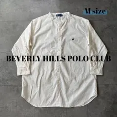 BEVERLY HILLS POLO CLUB メンズ 長袖シャツ M ホワイトのサムネイル