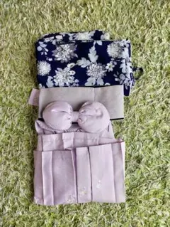 卒業式 袴セット 150cm 1回使用 花柄 小学生