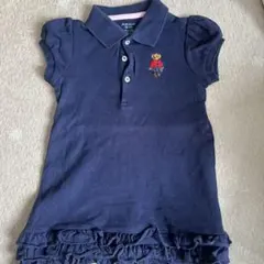 Ralph Lauren ラルフローレン　ポロベア　半袖ワンピース 24M