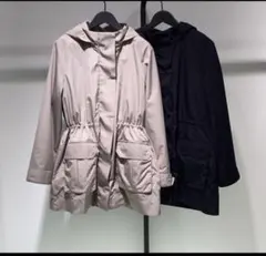 theory luxe ライナー付き　モッズコート　40　ネイビー