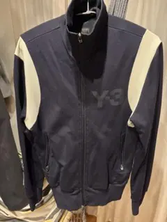 Y-3 トラックジャケット ネイビー×ホワイトのサムネイル