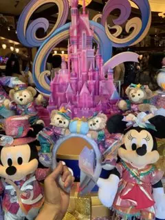 香港ディズニーランド20周年限定　ダッフィー&シェリーメイ　Disney