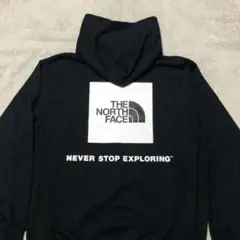 THE NORTH FACE バックスクエアロゴ 長袖 スウェットパーカー M