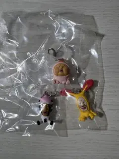 こびとづかん こびとずかん めじるしフレンズ めじるしアクセサリー ガチャ 3種のサムネイル