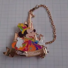 東京ディズニーランド　ディズニー40周年記念　バッグチャーム　ミッキーマウス