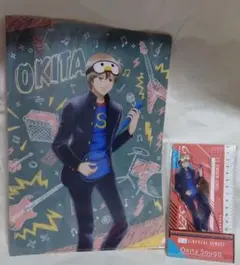 銀魂 3年Z組銀八先生 沖田総悟 アクリルスタンド クリアファイル ローソン