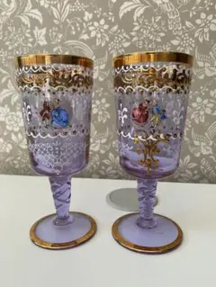 ベネチアングラス2個セット イタリアで購入 - メルカリ