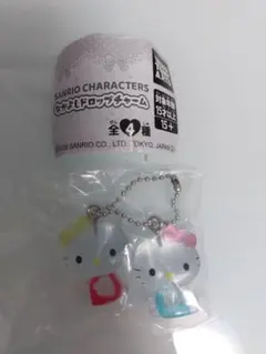 サンリオキャラクターズなかよしドロップチャーム 　ハローキティ&ハローミミィ