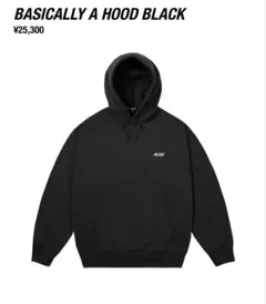 定価以下 PALACE BASICALLY A HOOD BLACK XLのサムネイル