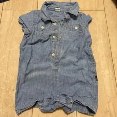 baby GAP デニムシャツ ロンパース12-18ヶ月