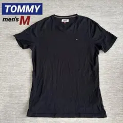 ⭐︎TOMMY JEANS⭐︎ トミー　ブラック Tシャツ 黒　メンズMのサムネイル