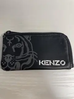 KENZO ブラック コインケース タイガー　カードケース