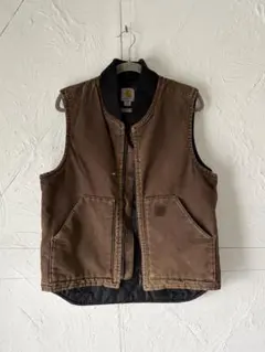 Carhartt ダックベスト ダークブラウン DKB 12年製 L - メルカリ