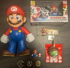 スーパーマリオ　フィギュア ラジコン キーホルダー詰め合わせセット(おまけ付き)