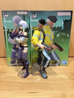 一番くじ サイバーパンク A賞デイビッドB賞ルーシー フィギュアセット
