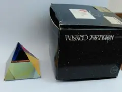 NOBLESSE CRYSTAL トライアングル 置物