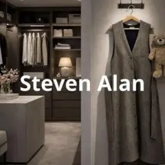 【美品】Steven Alan ベストコートワンピース　Freeサイズ