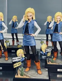 新品未開封『ドラコンボール』LK　人造人間18号 ガレージキット スタチュー ドラゴンボール 人造人間18号 ガレージキット フィギュア 1/6スケール