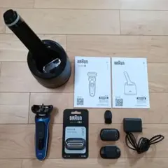 BRAUN ブラウン シェーバー シリーズ6 洗浄機付 62-B7200CC - メルカリ