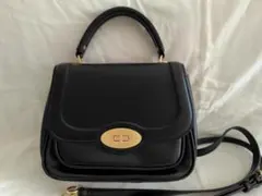 Samantha Vega サークルショルダーバッグ 2way ブラック