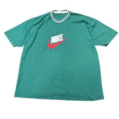 USA製m90s NIKE Tシャツ　白タグ　センターロゴ刺繍　古着　8#a