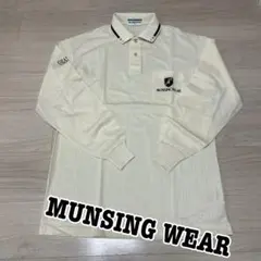 ゴルフウェア　Munsingwear 長袖　ポロシャツのサムネイル