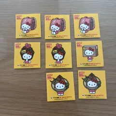 非売品　ヤマト運輸コラボ　ハローキティ シール 8枚セット