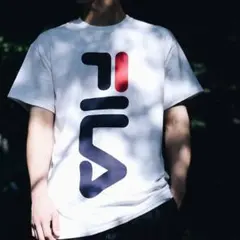 FILA ロゴ Tシャツ ホワイト ATMOSE
