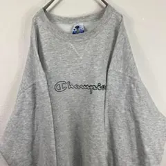 ○F389【US輸入】チャンピオン スウェットシャツ ホワイト系men