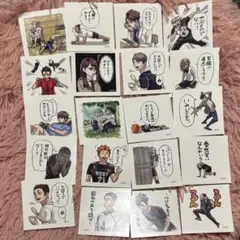 ハイキュー!! スクエアステッカーコレクション コンプリートセット