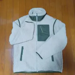 ボアジャケット Lサイズ クリーム色