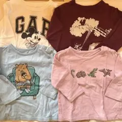 GAP ミッキー 長袖Tシャツセット