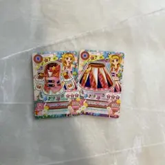 大空あかり ピンクパレードベスト・スカート アイカツ！