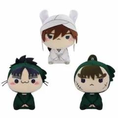 もちぴこぬいぐるみ　第四弾 全3種（天鬼 中在家長次 七松小平太）約15cm
