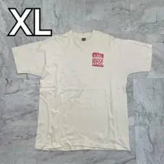 フルーツオブザルーム　Tシャツ　メンズ　XL　ホワイト　バックプリント　綿