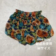 one way カボチャパンツ　ショートパンツ