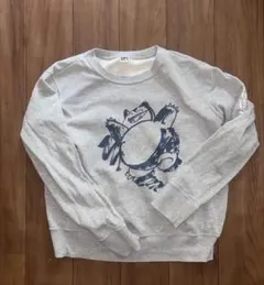 UNIQLO UT キッズトレーナー 140 カビゴン グレー ポケモン 子供服