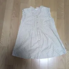 Pyumosso ノースリーブ チュニック アイボリー