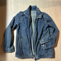 ヴィンテージ　デニムジャケット スタンドカラー