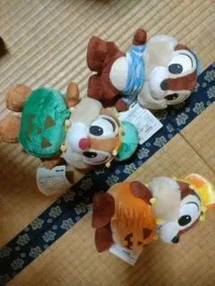 ディズニー/チップとデール/ちびーず/ハロウィン/ぬいぐるみ