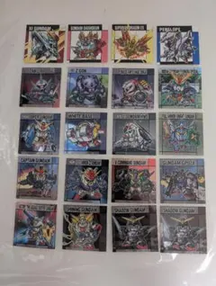 元祖SDガンダムスナック2 シークレット1種レア3種 19種 20枚 まとめ売り