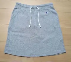 【Champion】スウェットスカート　グレー　M