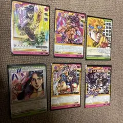 しおばな様専用出品　ジョジョの奇妙な冒険 レアカード6枚セット