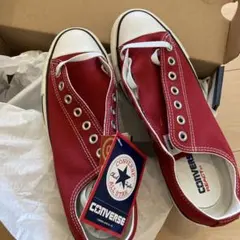 CONVERSE ALL STAR OX レッド 27cm