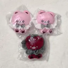 うるるん ゴシック ロリータ ベア ぬいぐるみ キーホルダー