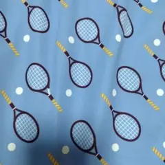 C*o様 FILA テニススカート ラケット柄　水色