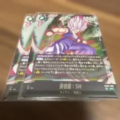 ドラゴンボールフュージョンワールド　孫悟飯:SH FB09-060 2枚　SR